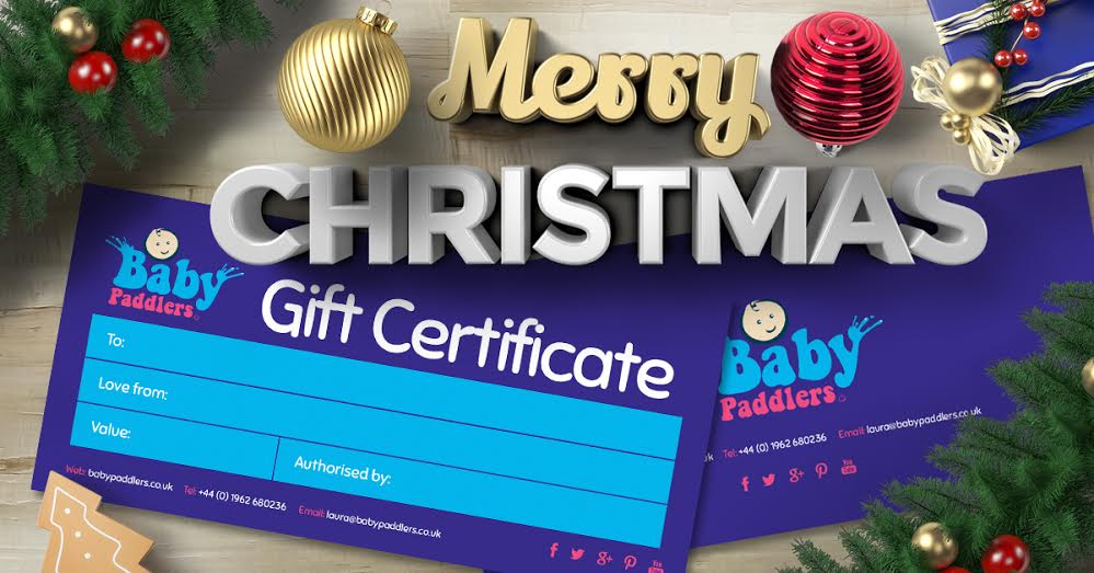 baby swimming gift voucher