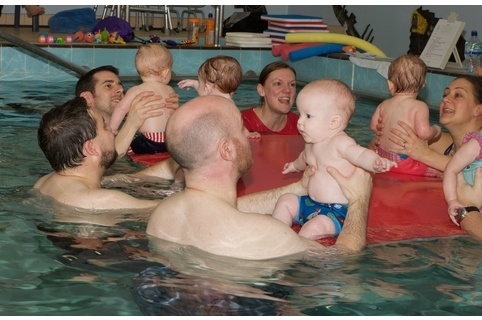 baby swimming is fun and we love it