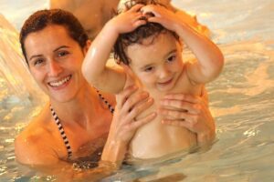 smiley swimmers