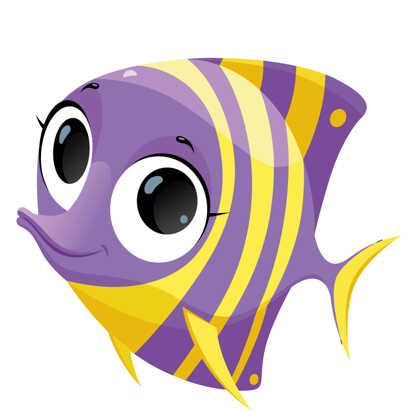 angelfish character baby squids