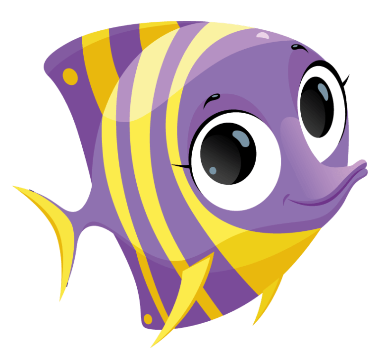 angelfish character baby squids