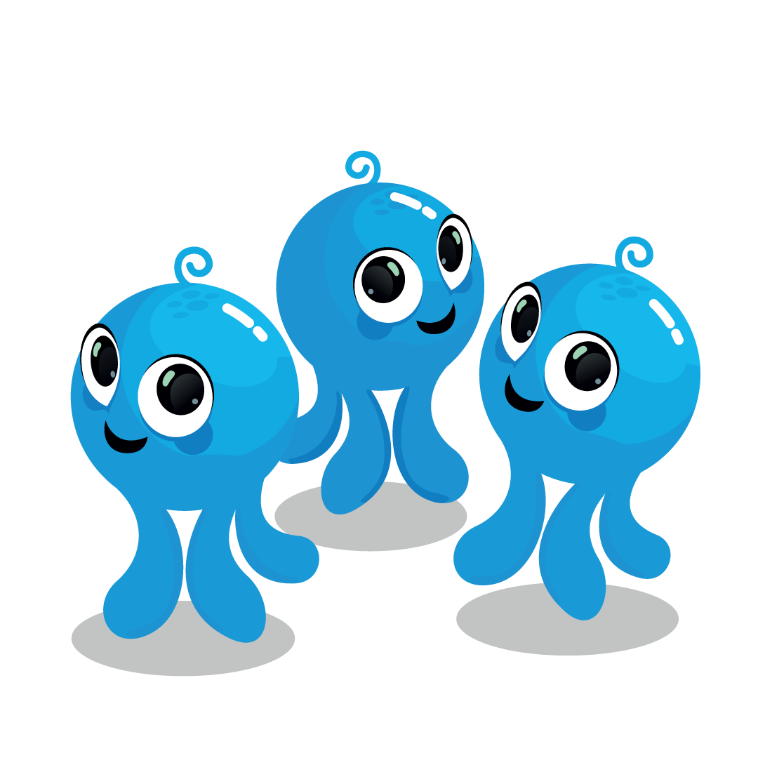 baby squids characters