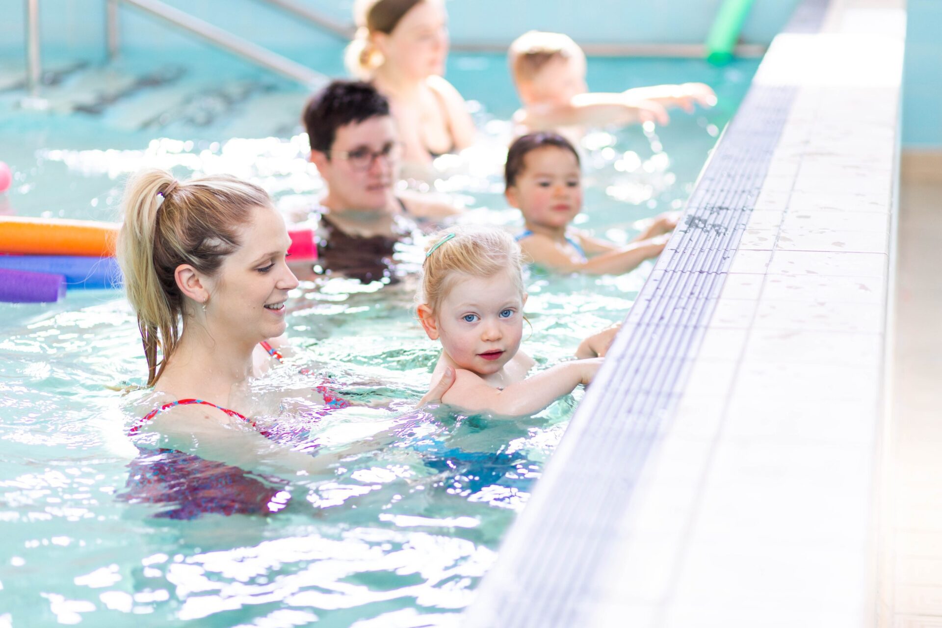 child swimming lessons